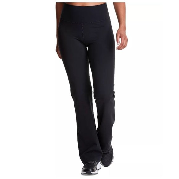 Champion Women's Soft Touch Pull-On Pants Black Knit Stretch Large NWT